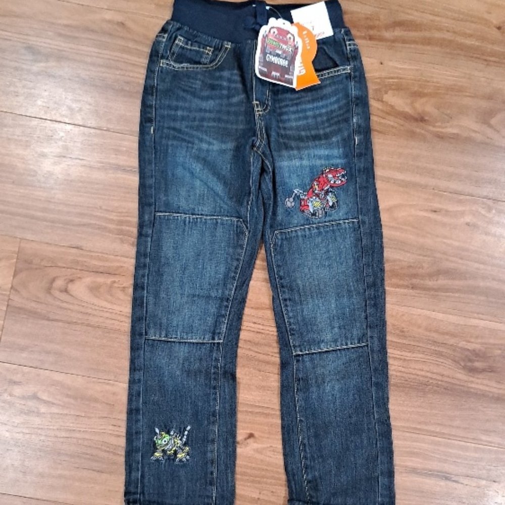 NWT Dinotrux Gymboree boy's Jeans Sz 7